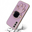 Etui do Samsung Galaxy A34 5G, Astronaut, fioletowe