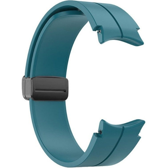 Pasek Silikonowy do Samsung Galaxy Watch 4/5/6 40/42/43/44/45/46/47mm, Ciemny niebieski