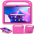 Etui dla dzieci do Lenovo Tab P11 Gen 2 TB350FU TB350XU 11.5", dziecięce z uchwytem, Różowe