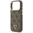 Etui Guess 4G Triangle Logo MagSafe do iPhone 17 Pro