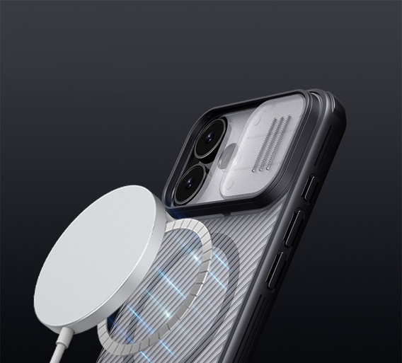 Etui Nillkin CamShield Pro Magnetic z funkcją MagSafe do iPhone 17