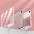 Etui Smartcase Hybrid do Samsung Galaxy Tab S6 Lite, z miejscem na rysik – różowe Marble