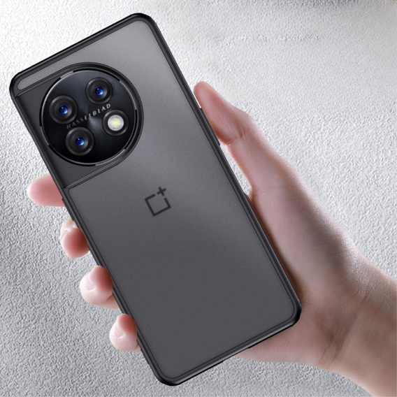 Etui do OnePlus 11 5G, Fusion Hybrid, przezroczyste / czarne