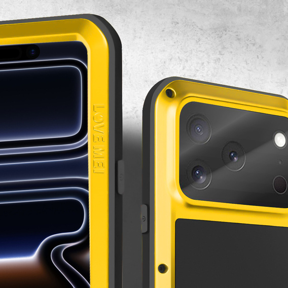 Pancerne etui ze szkłem hartowanym do iPhone 17 Pro