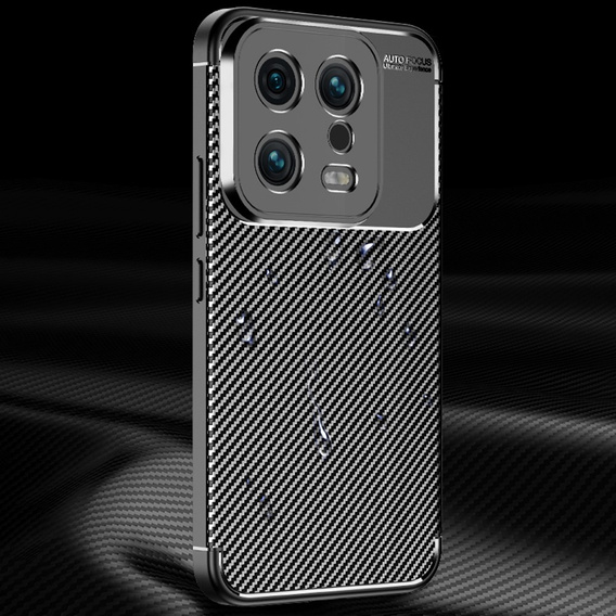 Etui do Xiaomi 13, Carbon Gel, czarne