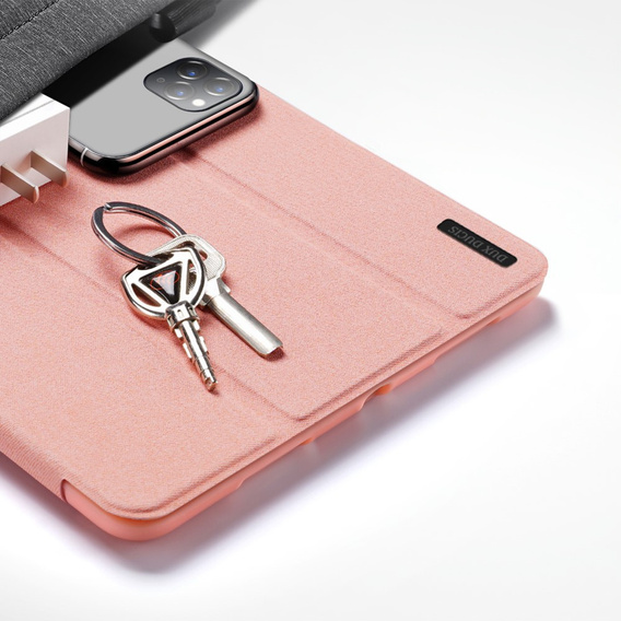 Etui do iPad Pro 11" 2024 (5 gen.), Dux Ducis Domo, różowe