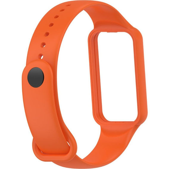 Pasek Silikonowy do Xiaomi Amazfit Band 7, Pomarańczowy