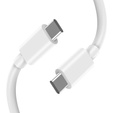 SZYBKA 2x USB-C PD 45W GAN + KABEL 1M do IPHONE 16 Pro/Plus/Max