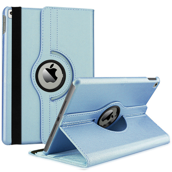 Etui do iPad 11" 2025 A16 (11 gen.) / iPad 10.9" 2022 (10 gen.), Obrotowe 360, niebieskie