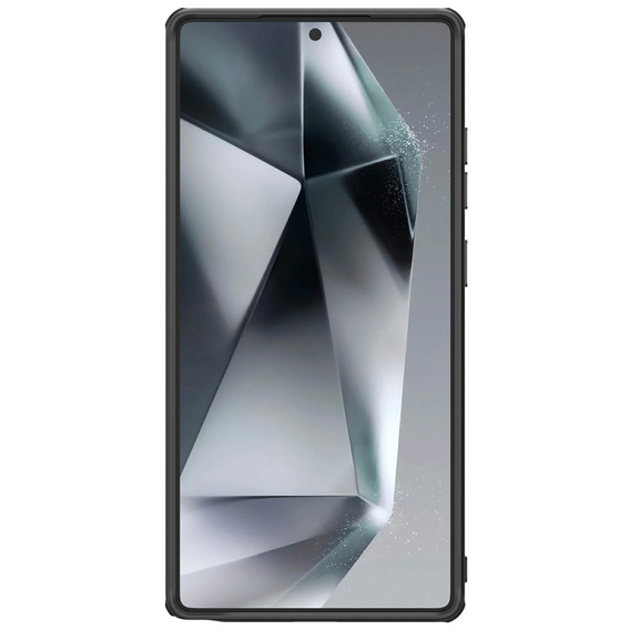 Etui NILLKIN do Samsung Galaxy S25 Ultra, Frosted Shield, do MagSafe, czarne