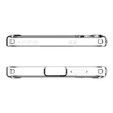 Etui Spigen do Samsung Galaxy S25+ Plus, Ultra Hybrid, przezroczyste + Szkło Hartowane 9H