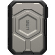 Magnetyczny portfel Urban Armor Gear do iPhone – srebrny, kompatybilny z MagSafe