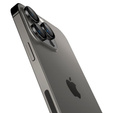2x Spigen OPTIK.TR "EZ FIT", Szkło Hartowane na Aparat do iPhone 16 Pro / 16 Pro Max / 15 Pro / 15 Pro Max / 14 Pro / 14 Pro Max, Black