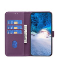 Etui z klapką do Samsung Galaxy A35 5G,BINFEN Wallet, ciemnofioletowe