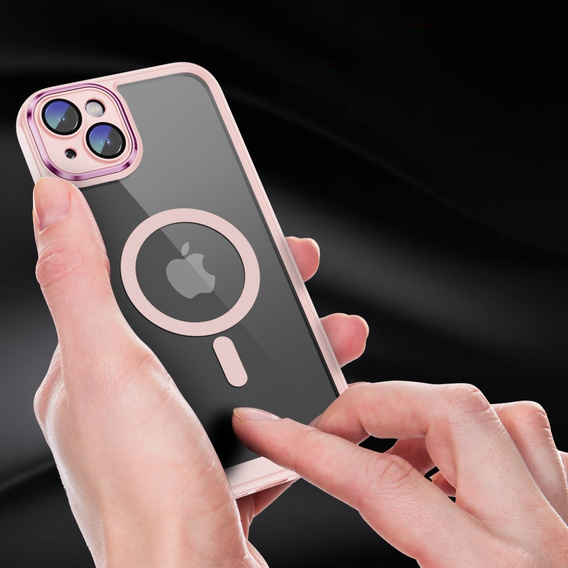 Etui do iPhone 13, ERBORD Impact Guard, do MagSafe, różowe