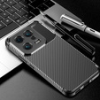 Etui do Xiaomi 13, Carbon Gel, czarne