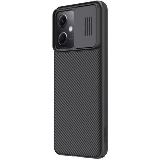 Etui do Xiaomi Redmi Note 12 5G / POCO X5 5G, pancerne Nillkin, CamShield Pro, Czarne