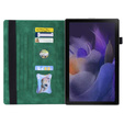 Etui do Lenovo Tab M11, Classic, z miejscem na rysik, zielone