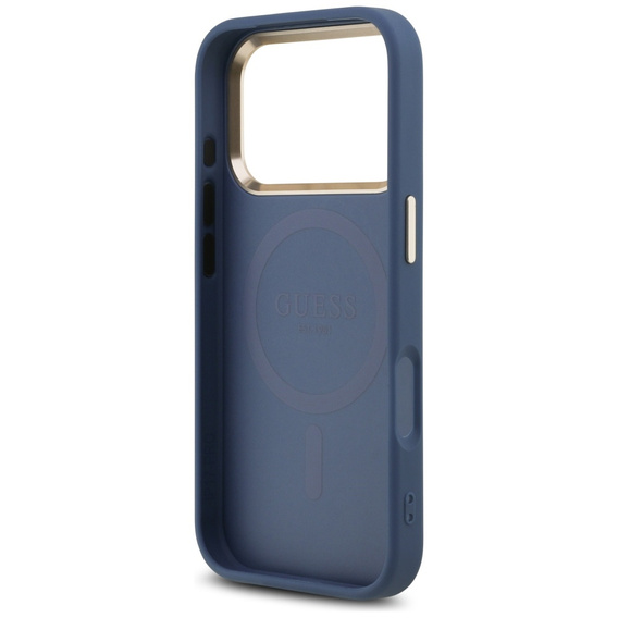 Etui Guess 4G Triangle Logo MagSafe do iPhone 17 Pro