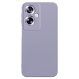 Etui do Oppo A79 5G, Silicone Lite, fioletowe