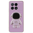 Etui do Xiaomi Poco F6 Pro, Astronaut, fioletowe