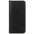 Etui do Samsung Galaxy S24 / S25, Wallet Litchi Leather, czarne