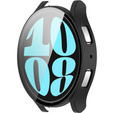 2w1 Etui + Szkło Hartowane do Samsung Galaxy Watch 6 40mm, Czarne