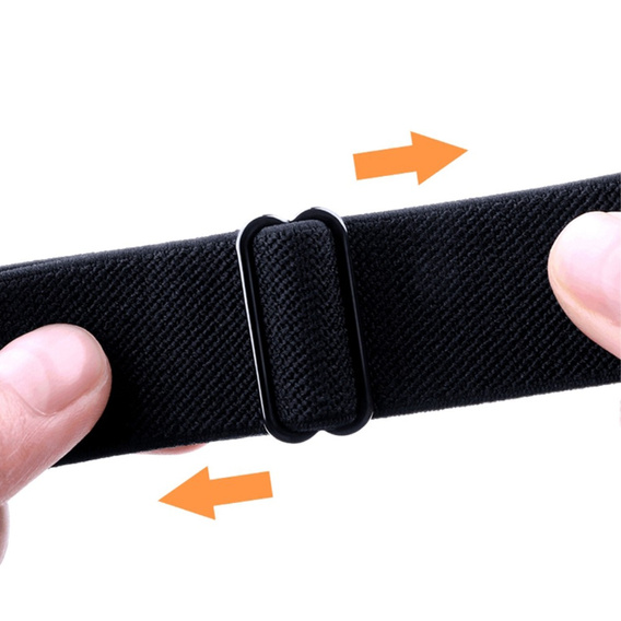 Pasek Nylonowy do Xiaomi Redmi Watch 3, Czarny