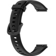 Pasek Silikonowy do Huawei Band 7, Czarny