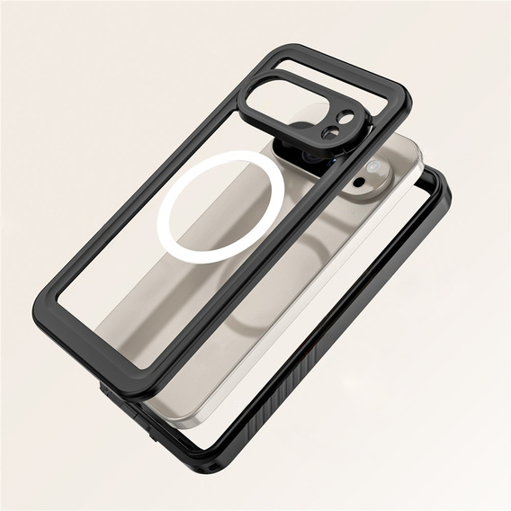 Etui wodoodporne Redpepper IP68 z ochroną 360° i MagSafe do Google Pixel 10 Pro