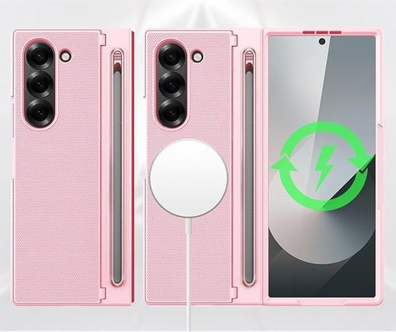 Etui ze szkłem z pełną ochroną 360° do Samsung Galaxy Z Fold7 5G