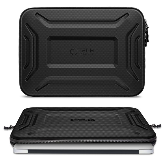 Tech-Protect Kevlar Pro, Etui do laptopów 15-16 cali, Czarne