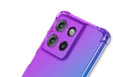 Etui Gradient Dropproof do Motorola Moto G15 / Motorola Moto G15 Power, Fioletowe / niebieskie