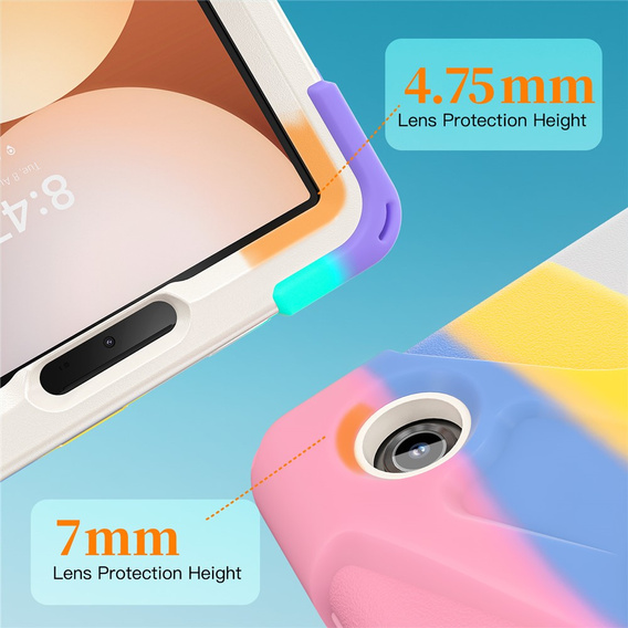 Pancerne etui z podstawką i paskiem na ramię do Samsung Galaxy Tab A11