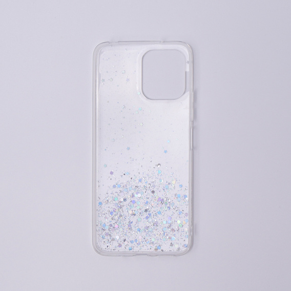 Etui do Xiaomi Redmi 12, Glittery, przezroczyste