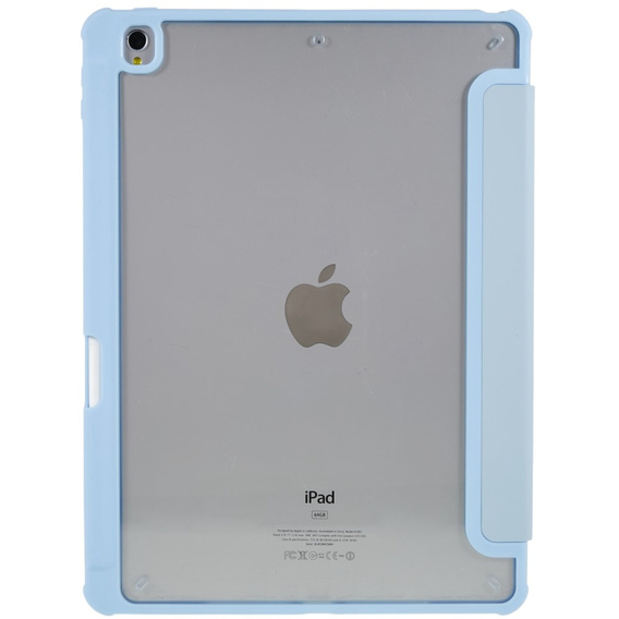 Etui do iPad 10.2" 2021/2020/2019 (9/8/7 gen.), Smartcase Hybrid, z miejscem na rysik, niebieskie