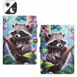 Etui do iPad 11" 2025 A16 (11 gen.) / iPad 10.9" 2022 (10 gen.), z klapką, raccoon