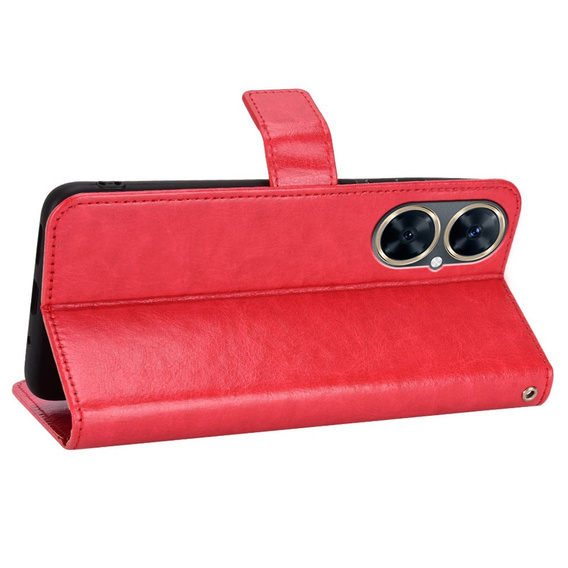Etui z klapką do Huawei Nova 11i, Wallet, czerwone