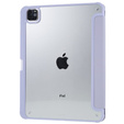 Etui do iPad Pro 11" 2022/2021/2020/2018 (4/3/2/1 gen.), Smartcase Hybrid, z miejscem na rysik, fioletowe