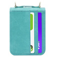 Etui Leather Card Slots do Samsung Galaxy Z Flip3 5G, Green