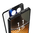 Etui do Motorola Edge 50 Ultra, Frame Case, czarne