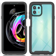 Etui do Motorola Edge 20 Lite, Shockproof, z folią, czarne