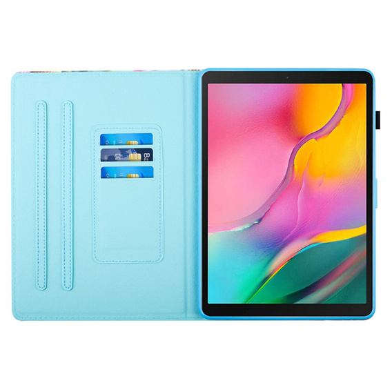 Etui do Samsung Galaxy Tab A7 Lite, z klapką, kotek