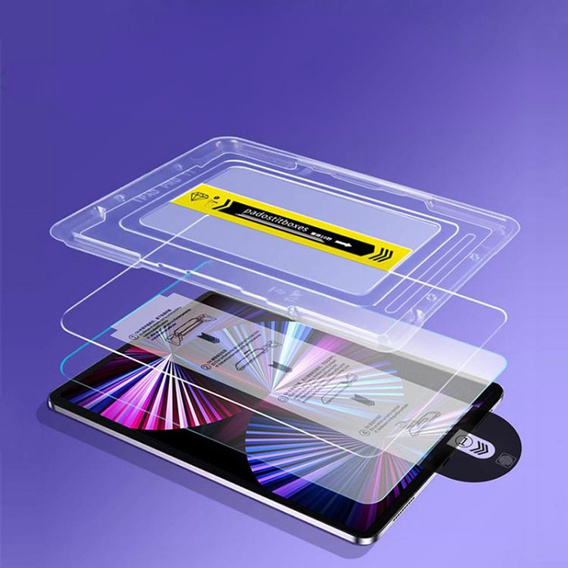 Szkło ochronne 9H z automatycznym montażem do Galaxy Tab S10 FE / S10 / S9 FE / S9 / S8 / S7