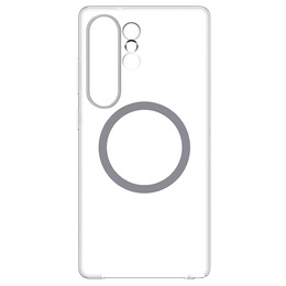 Oryginalne Etui do Samsung Galaxy S25 Ultra, Clear Magnet Cover, przezroczyste