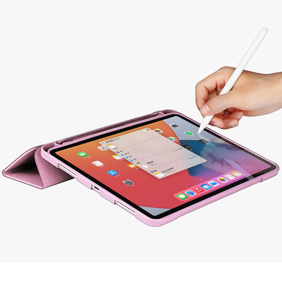 Etui do iPad Pro 11" 2022/2021 (4/3 gen.), Smartcase z miejscem na rysik, jasnoróżowe