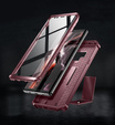 Etui pancerne do Samsung Galaxy Note 9, Dexnor Full Body, czerwone