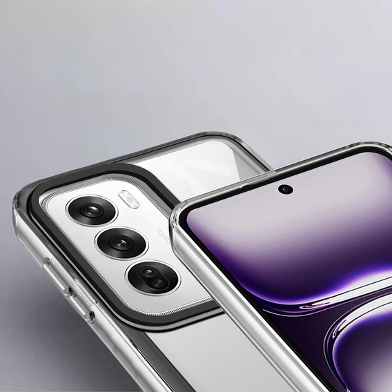 Etui do Oppo A80, Fusion Hybrid, przezroczyste