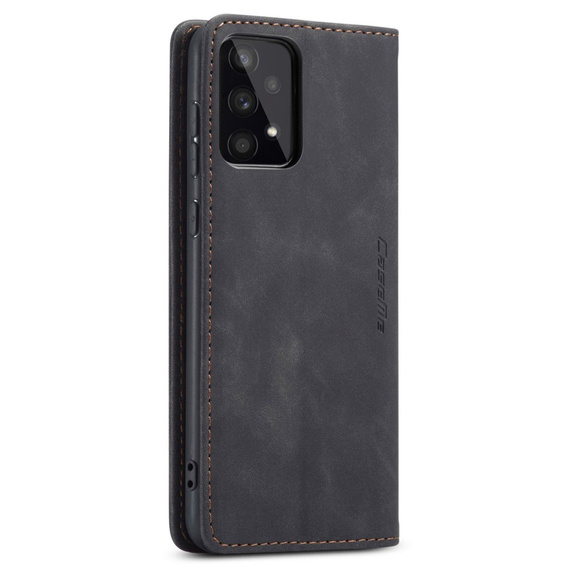 Etui CASEME do Samsung Galaxy A33 5G, Leather Wallet Case, czarne