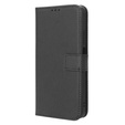 Etui z klapką do Realme C55, Wallet, Smart Magnet, czarne